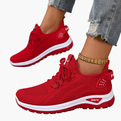 Damen Komfort-Sneaker für Freizeit & Sport – Atmungsaktive Low-Top Schuhe