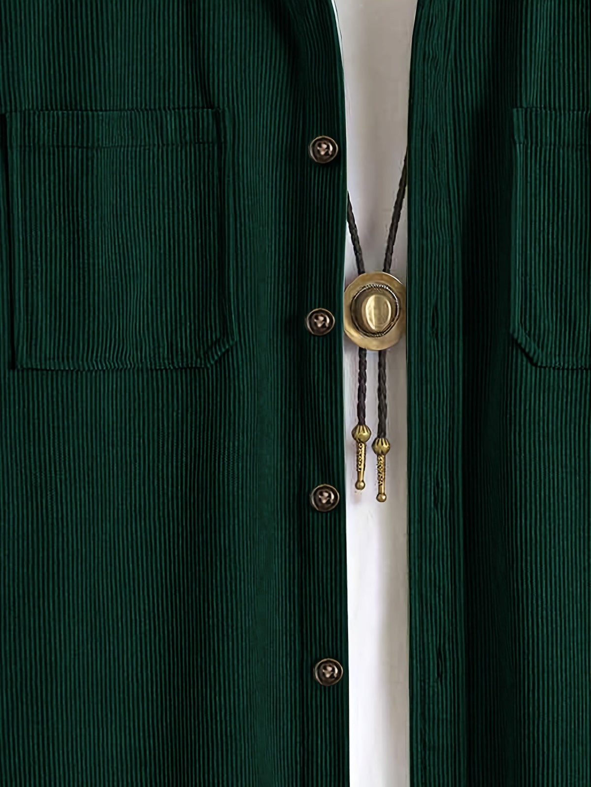 Herren Cordhemd Overshirt mit zwei Brusttaschen Langarm Freizeithemd