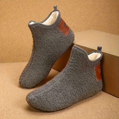 Unisex Winter Stiefel, warme Hausschuhe, flauschige Stiefeletten in verschiedenen Farben