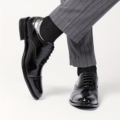 Herren Business Oxford-Schuhe – Klassische Eleganz für Büro & Anlass
