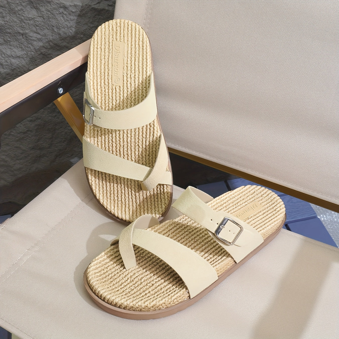 Herren Sandalen mit Zehenschlaufe und breiten Riemen – Bequeme Freizeitschuhe für Alltag, Strand & Urlaub