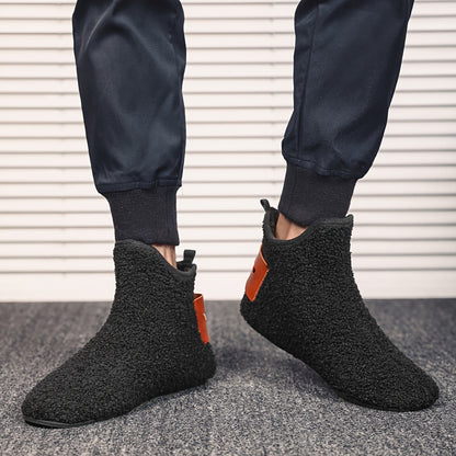Unisex Winter Stiefel, warme Hausschuhe, flauschige Stiefeletten in verschiedenen Farben