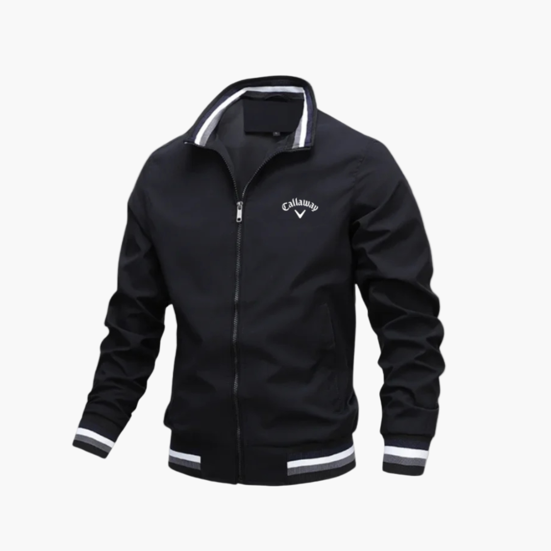 Sportliche Herren Übergangsjacke im Bomber-Stil