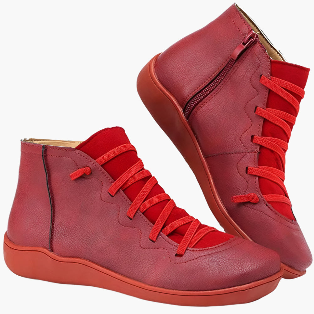 Damen Komfort-Stiefeletten für Alltag und Freizeit – Modische Herbst/Winter Boots