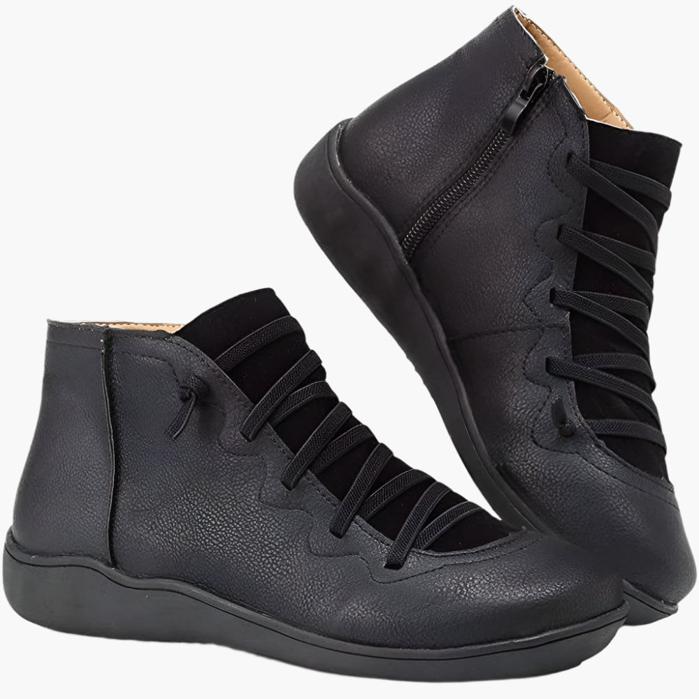 Damen Komfort-Stiefeletten für Alltag und Freizeit – Modische Herbst/Winter Boots