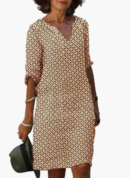 Damen Sommerkleid Freizeit A-Linie – Luftig, Bequem, Stilvoll für Alltag & Urlaub