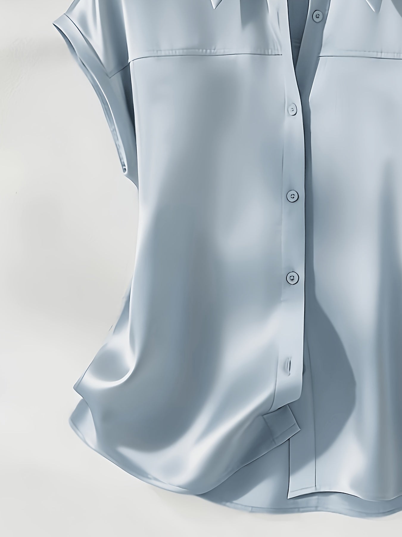 Damen Bluse mit Kragen und Knopfleiste – Eleganter, Zeitloser Stil für Büro und Freizeit