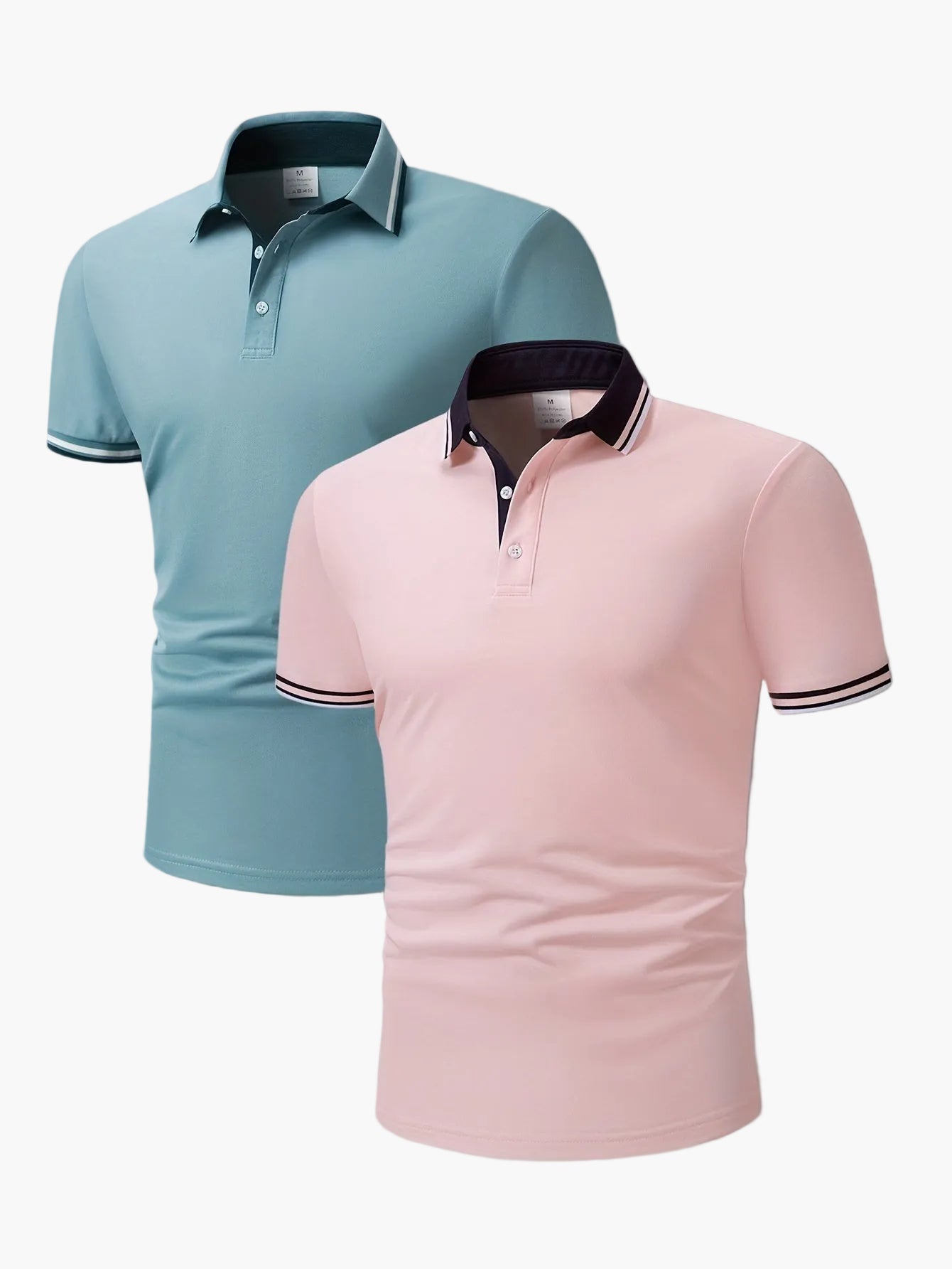 Herren Poloshirt 2er-Pack – Klassischer Casual Style für Alltag und Freizeit