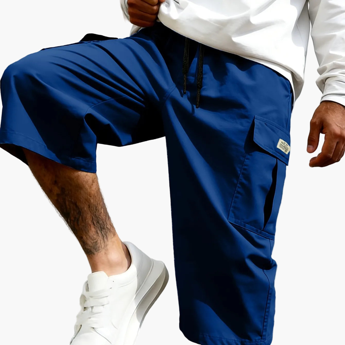 Herren Streetwear Cargo Shorts Freizeit Bermuda Urban Style