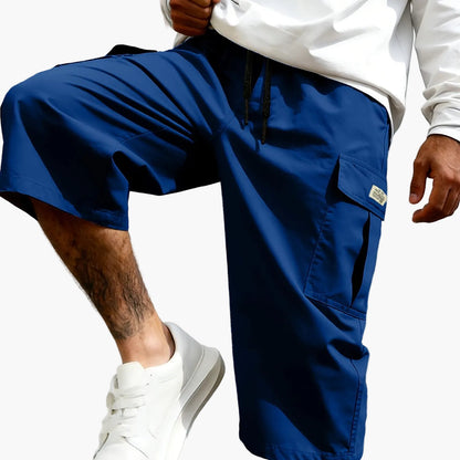 Herren Streetwear Cargo Shorts Freizeit Bermuda Urban Style