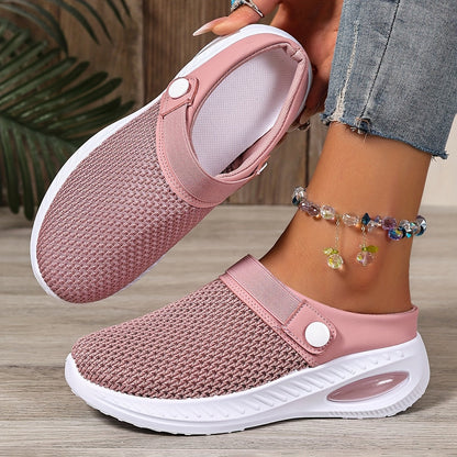 Damen Slip-On Mesh Clogs – Sportliche Freizeitschuhe mit Komfort für Alltag und Freizeit