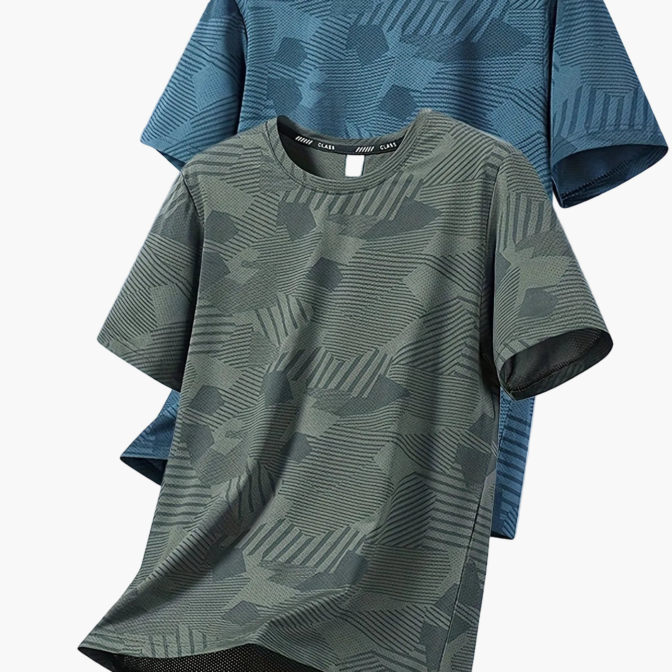 Herren Freizeit T-Shirt Set – Atmungsaktive Kurzarmshirts für Alltag und Sport