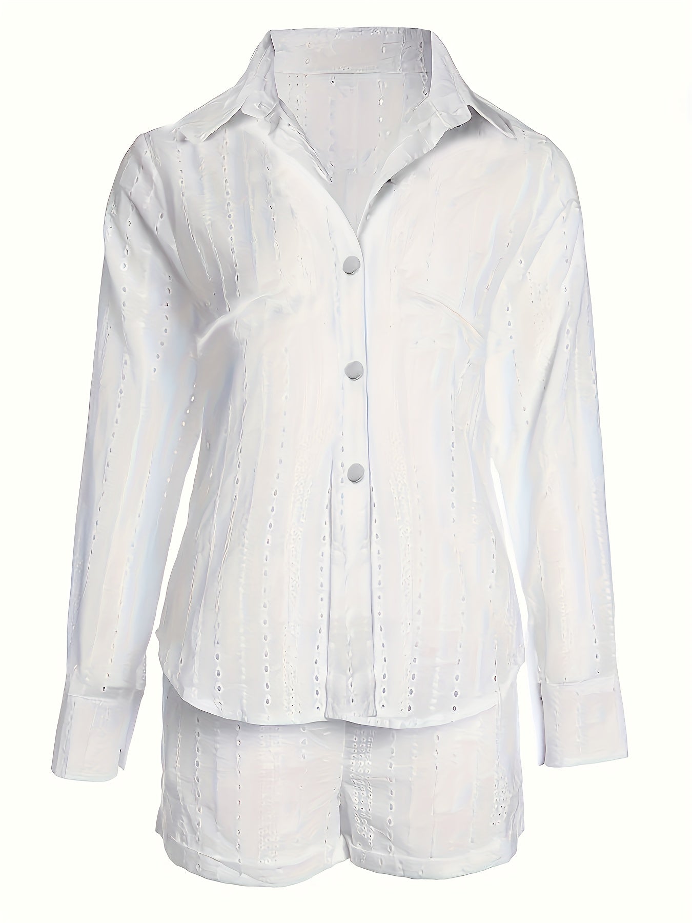 Damen Sommer-Set Bluse und Shorts – Elegantes Casual-Outfit für Freizeit und Urlaub