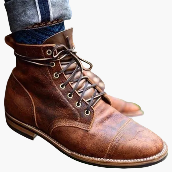 Herren Klassische Stiefeletten – Zeitlose Lederboots für Alltag und Business