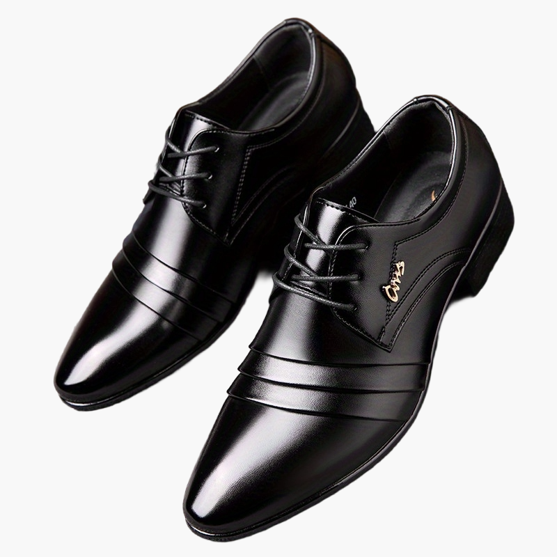Herren Business Schnürschuhe Elegant – Klassische Anzugschuhe für Büro & Feierlichkeiten