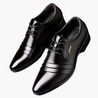 Herren Business Schnürschuhe Elegant – Klassische Anzugschuhe für Büro & Feierlichkeiten