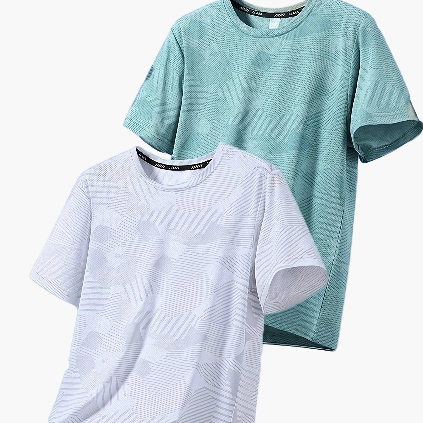 Herren Freizeit T-Shirt Set – Atmungsaktive Kurzarmshirts für Alltag und Sport