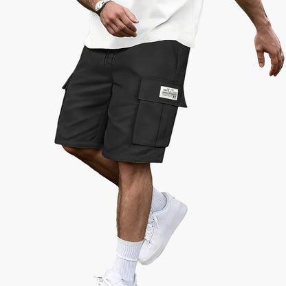 Herren Cargo Shorts Freizeit Streetwear mit Tasche – Lässige Sommer Bermuda für Alltag und Sport