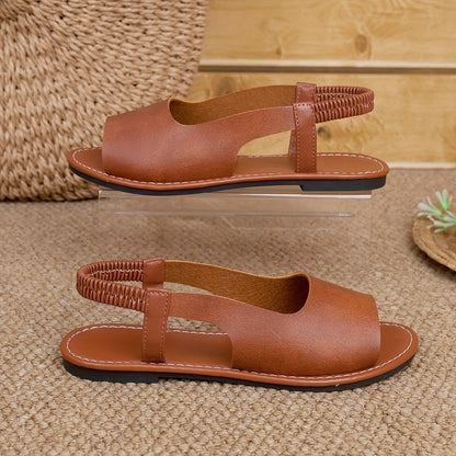 Damen Geflochtene Sling Sandalen – Bequeme Sommerschuhe für Freizeit und Alltag