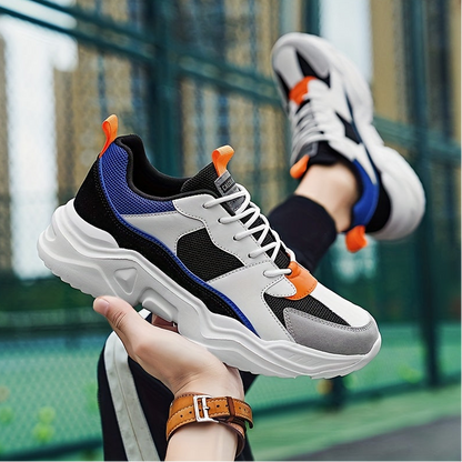 Herren Sneaker Trendige Chunky Sportschuhe Freizeit und Alltag