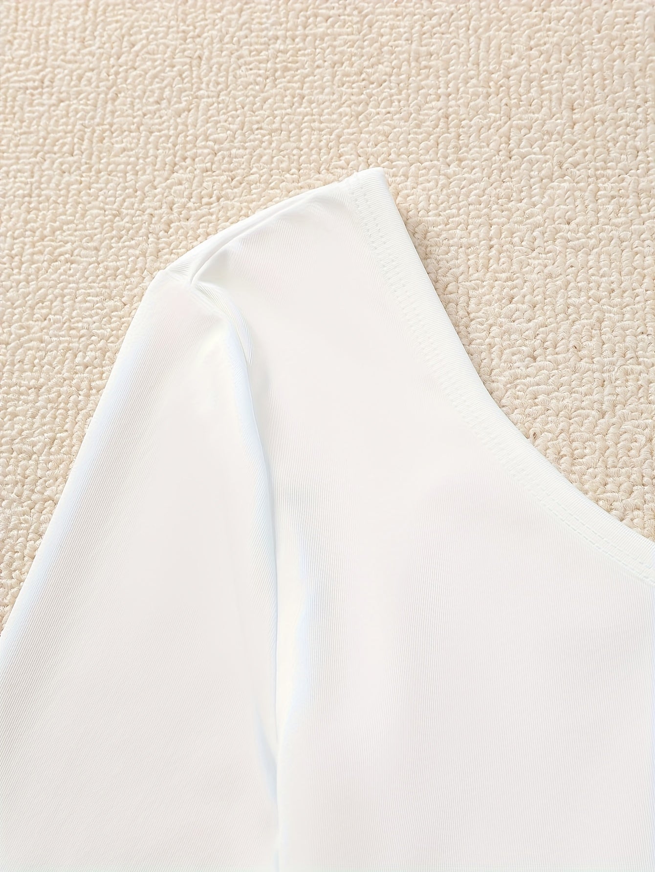Damen Elegante Off-Shoulder Bluse mit Gürtelhose – Perfekt für Büro und Freizeit