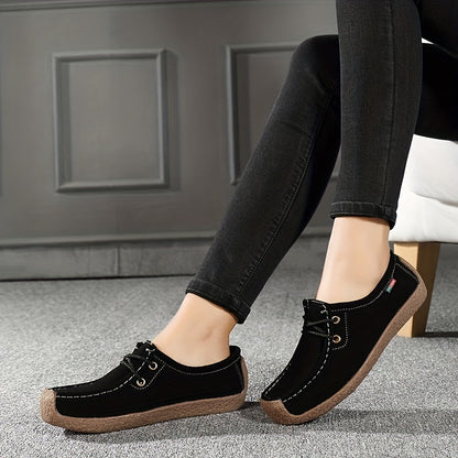 Damen Freizeitschuhe – Bequeme Mokassin-Slipper im Casual-Stil für Alltag und Büro