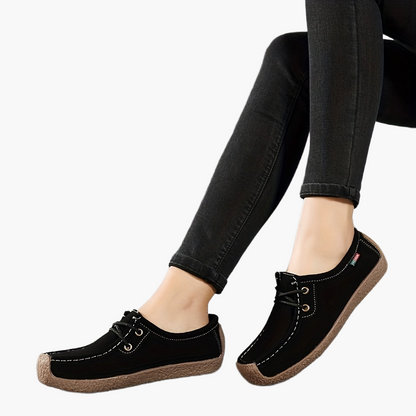 Damen Freizeitschuhe – Bequeme Mokassin-Slipper im Casual-Stil für Alltag und Büro