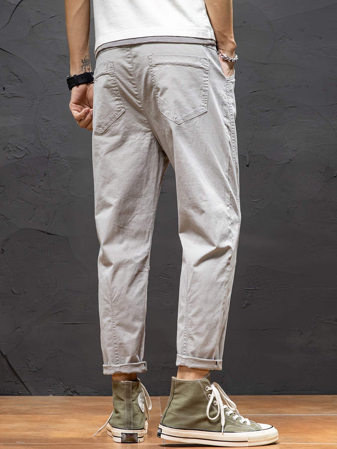 Herren Utility-Tapered Freizeithose – Moderner Stil für Alltag & Freizeit