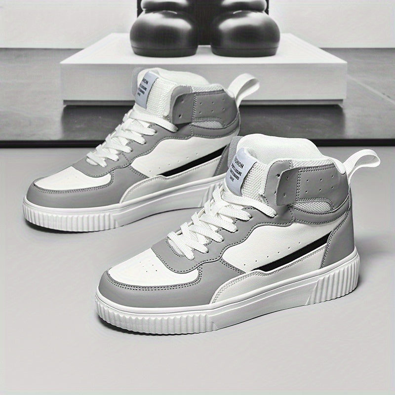 Herren High-Top Sneaker Freizeitschuhe Streetstyle Sport für Alltag & Outdoor