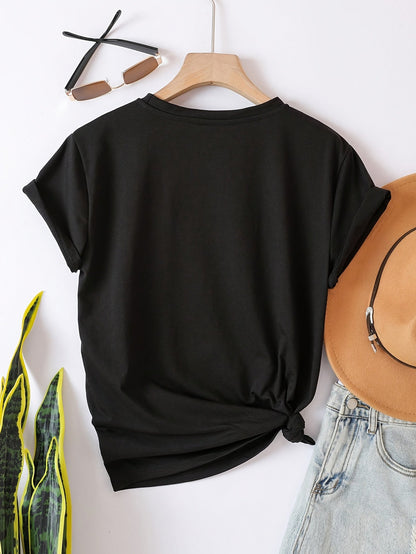 Damen T-Shirt mit Spruch 'Perfectly Imperfect' – Lässiges Statement-Shirt für Alltag und Freizeit