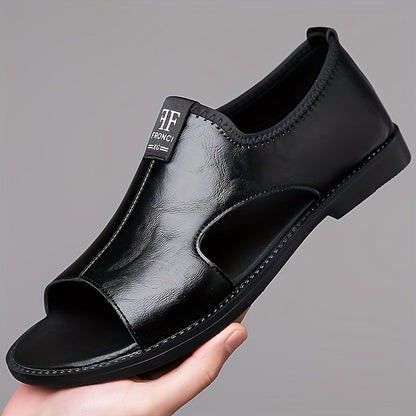 Herren Business-Sandale Offene Loafer Eleganter Freizeitstil