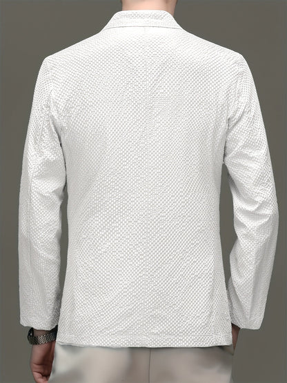 Herren Modernes Freizeit Sakko – Leichtes Blazer-Jackett für Alltag und Business