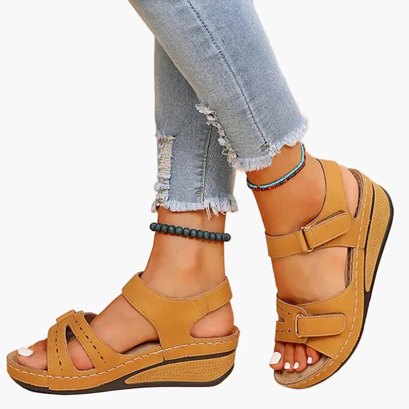 Damen Komfort-Wedgesandalen für Alltag und Wandern – Ergonomischer Halt & Modernes Design