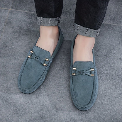 Herren Mokassins Slip-On Elegant Freizeit Loafer Schuhe – Komfortabel für Alltag & Büro