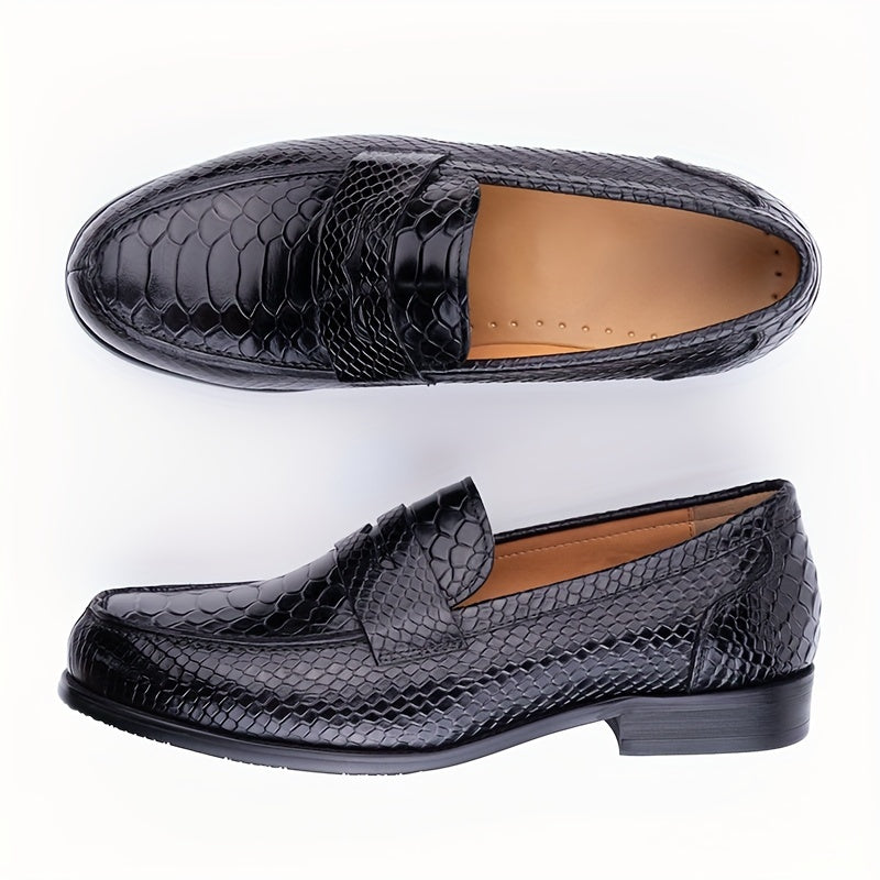 Herren Penny Loafer Elegant Business Schuhe – Klassische Slipper für besondere Anlässe