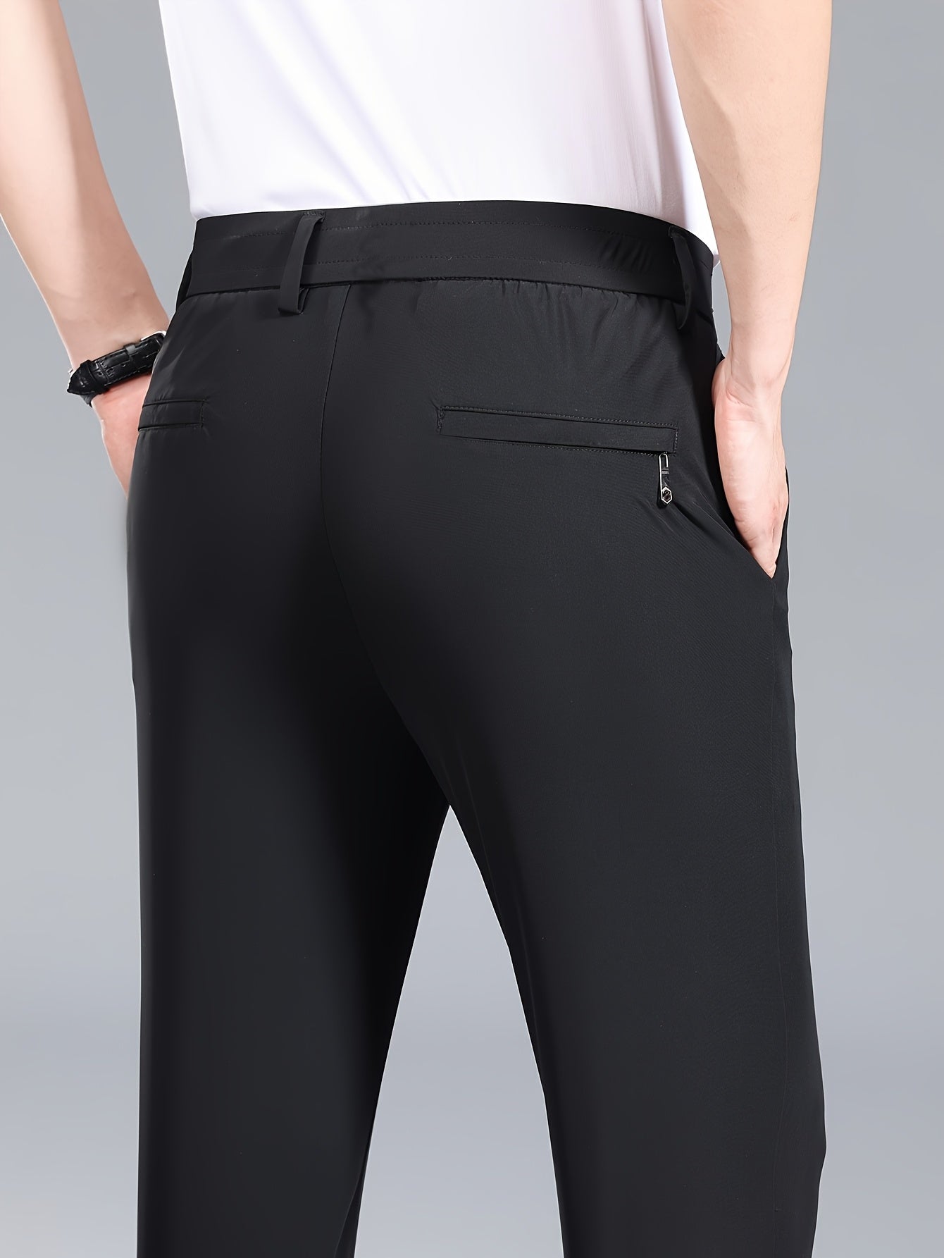 Herren Business Stretch-Hose – Elegante, bequeme Büro- und Freizeithose