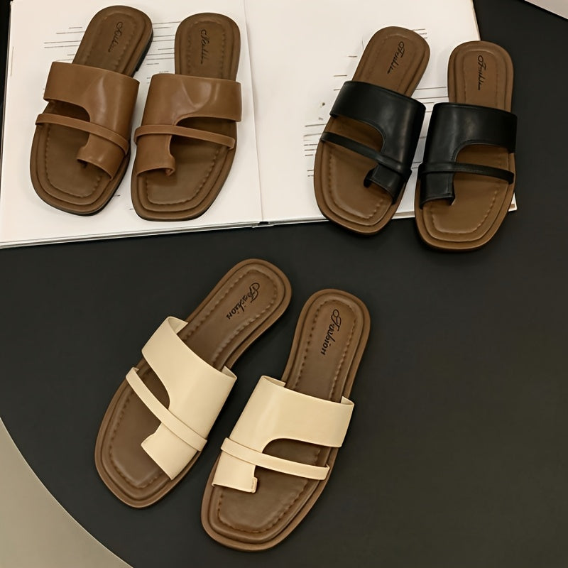 Damen Flache Casual Sandalen – Bequeme Sommerschuhe für Alltag und Freizeit