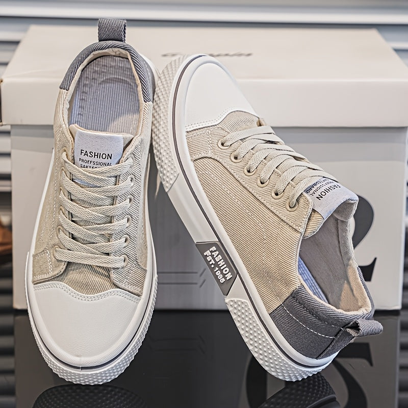 Herren Low-Top Sneaker im Retro-Skate-Stil – Streetwear & Freizeit