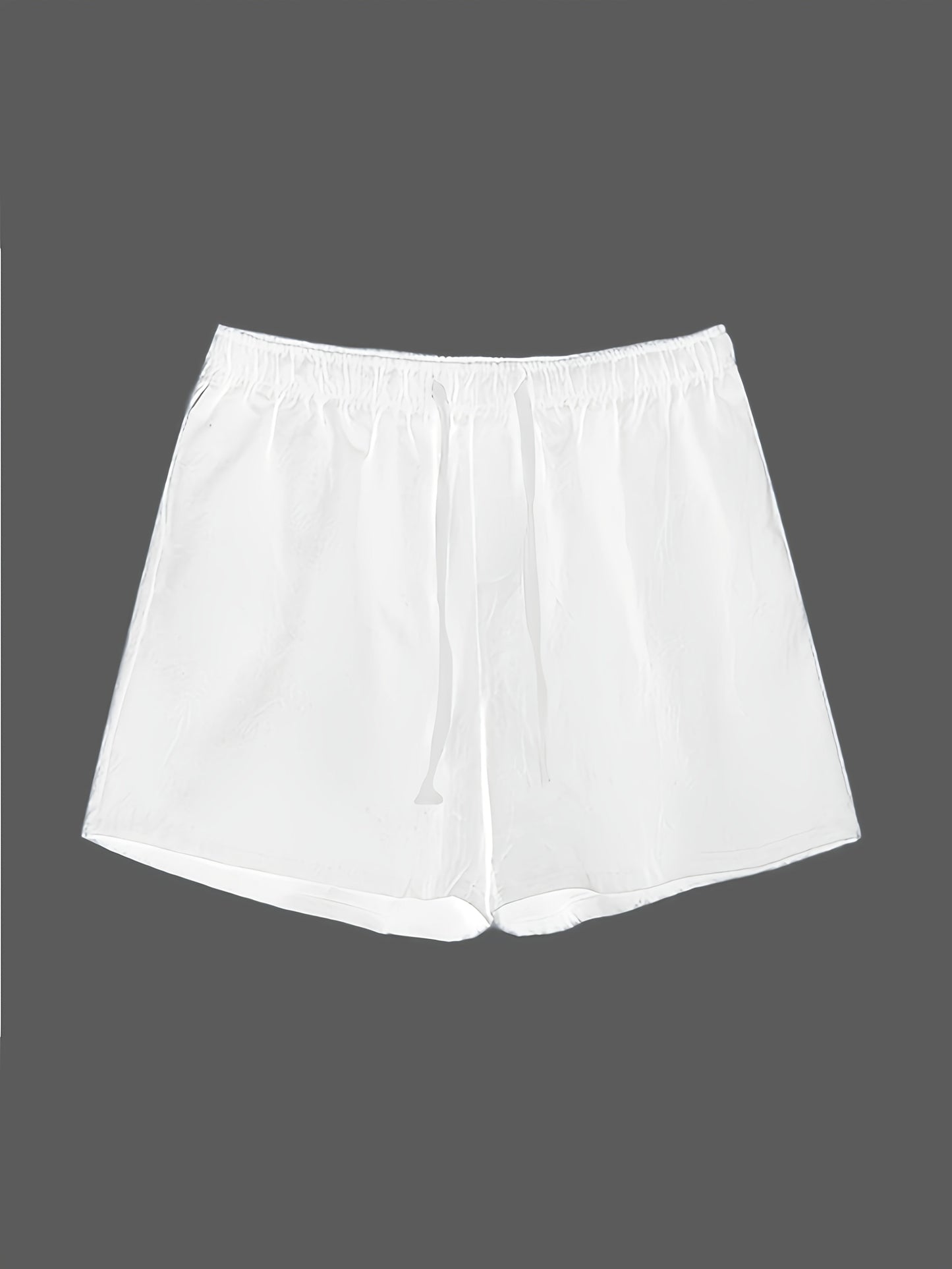 Herren Badeshorts mit Kordelzug – Bequeme Freizeithose für Strand & Sport