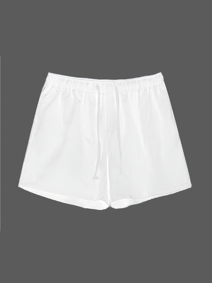 Herren Badeshorts mit Kordelzug – Bequeme Freizeithose für Strand & Sport