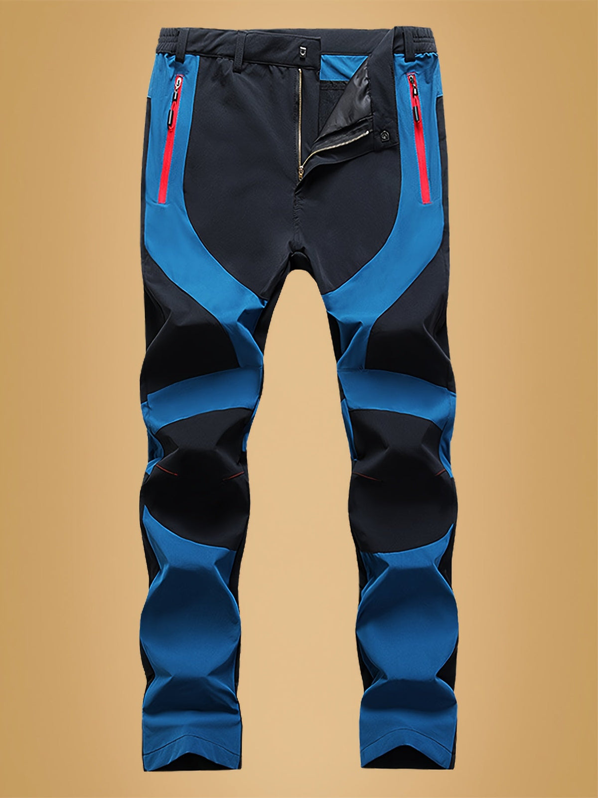 Unisex Outdoorhose mit Kontrastdetails Wanderhose Sporthose