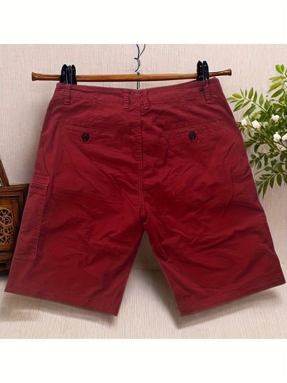 Herren Cargo Shorts Freizeit Bermuda – Praktische Cargotaschen, Lässiger Stil