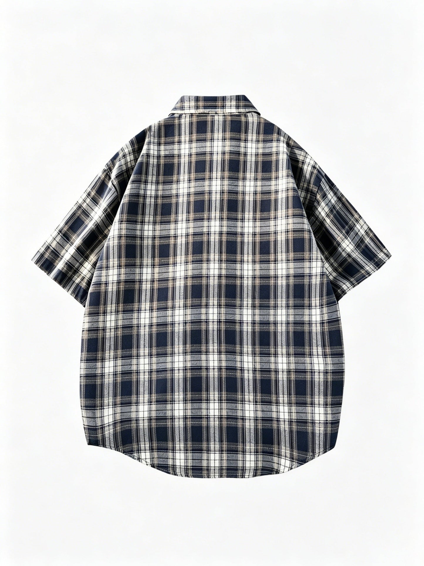 Herren Kurzarm Freizeithemd Kariert – Lässiger Style für Alltag und Freizeit
