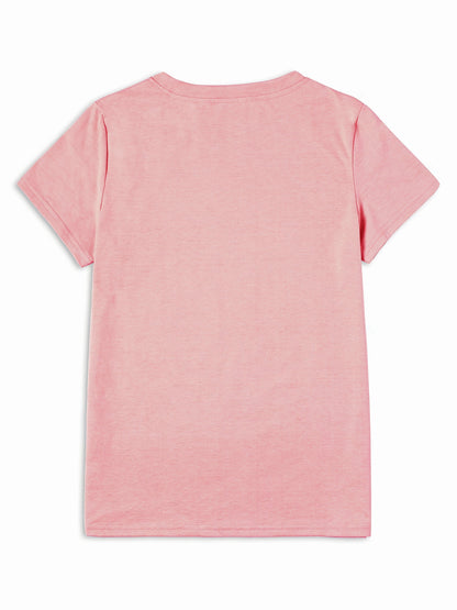 Damen T-Shirt mit Blumenprint – Stilvolles Freizeitshirt mit Mohnblumen-Motiv, Casual Fashion