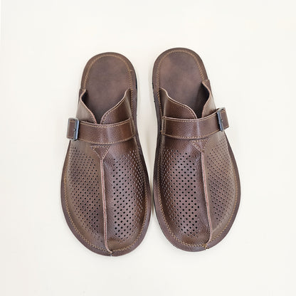 Herren Pantoletten mit Schnalle – Elegante Slipper für Freizeit & Alltag