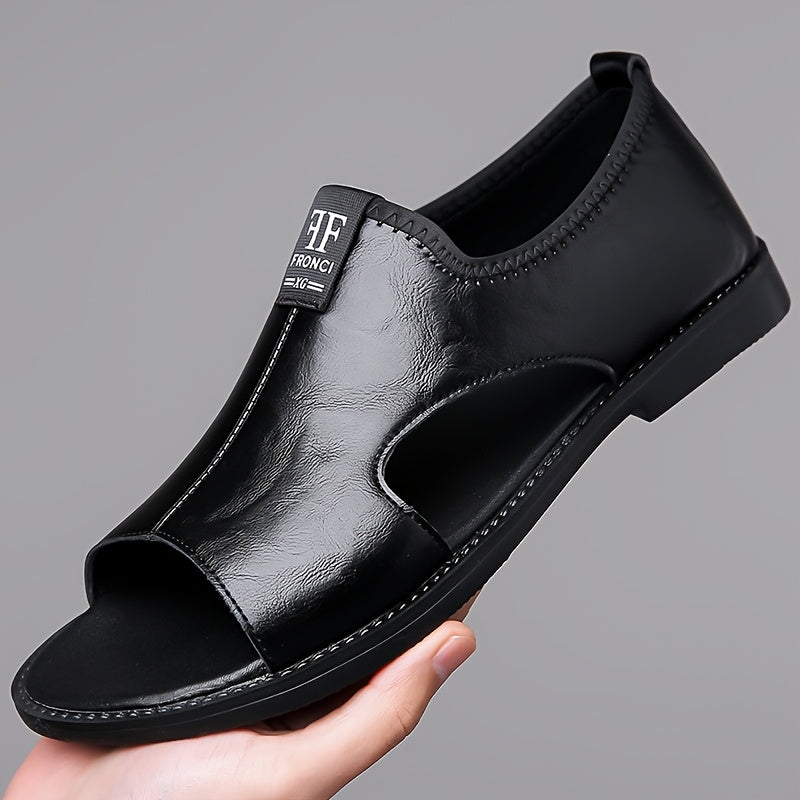 Herren Business-Sandale Offene Loafer Eleganter Freizeitstil