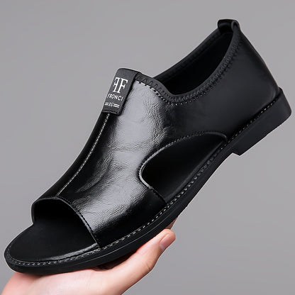 Herren Business-Sandale Offene Loafer Eleganter Freizeitstil