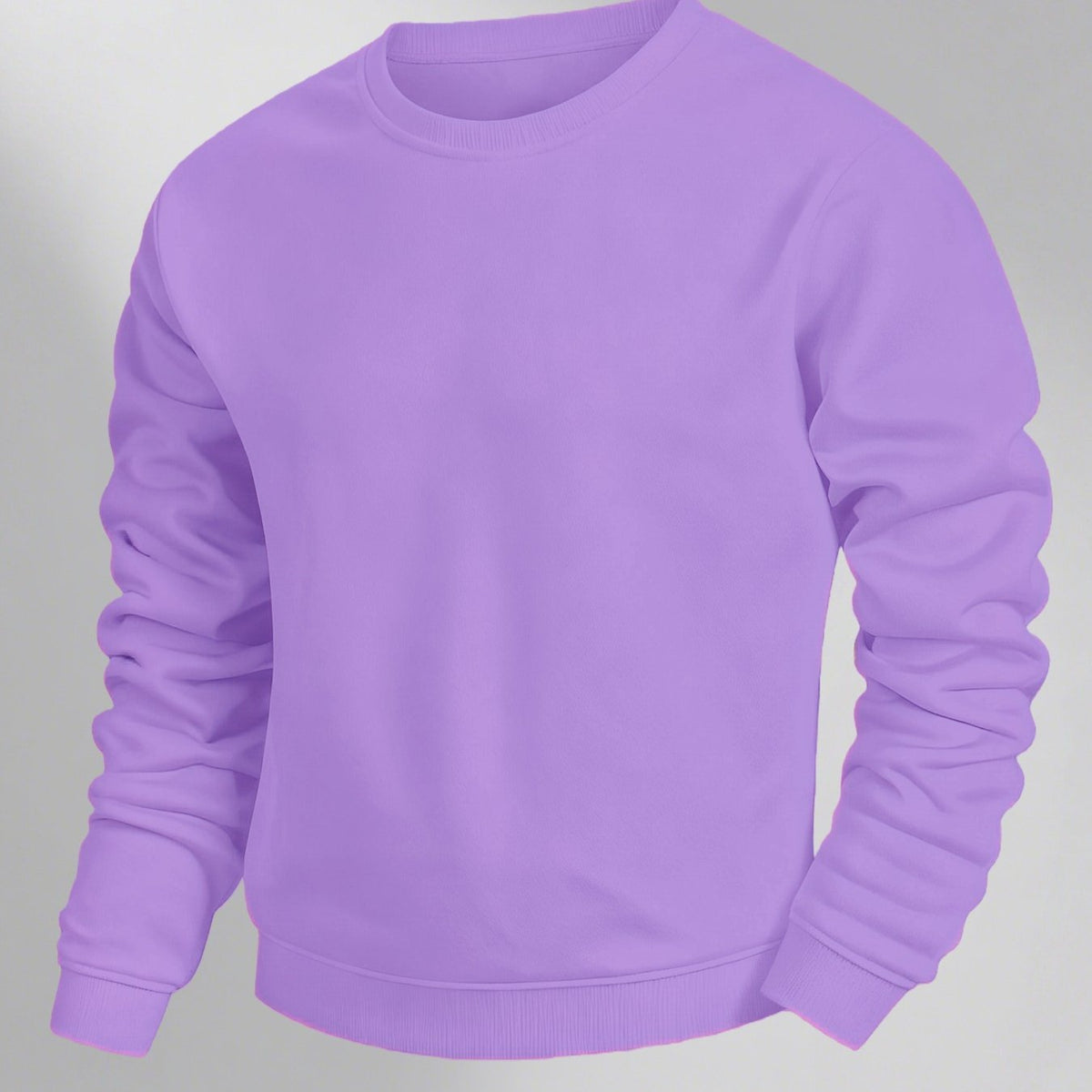 Herren Basic Rundhals Sweatshirt – Klassischer Look für Alltag & Freizeit