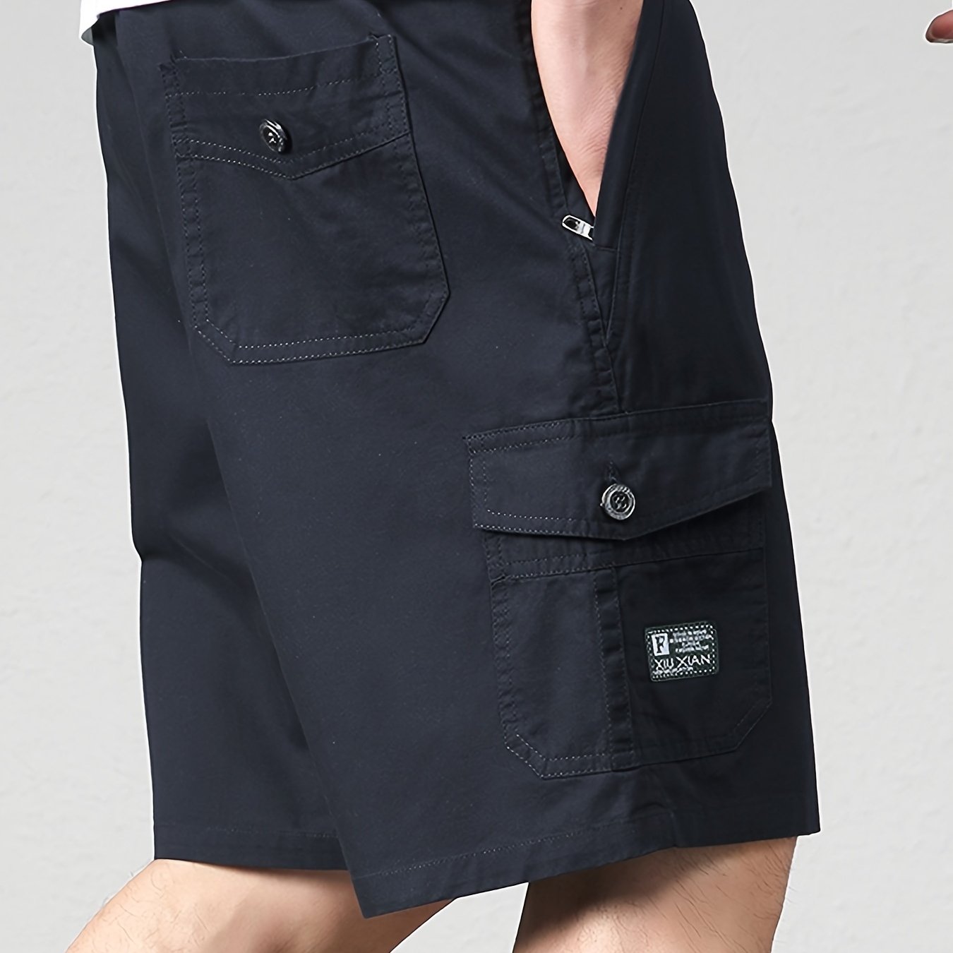 Herren Cargo-Shorts im Freizeitstil mit praktischen Taschen – Ideal für Alltag & Outdoor