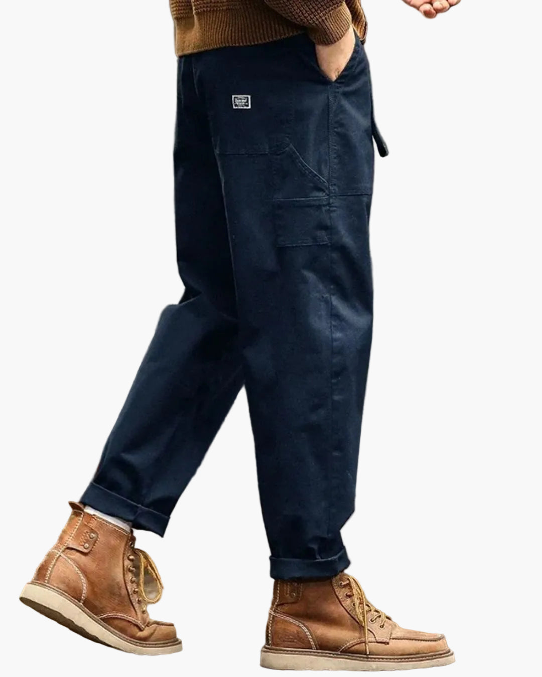 Herren Cargo-Hose mit Vintage-Look und geradem Bein – Lässige Utility-Hose für Alltag und Outdoor